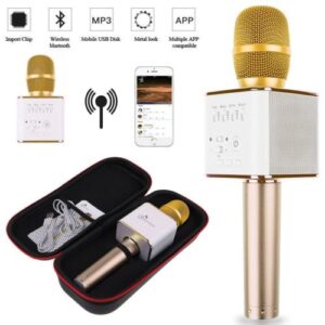 Караоке микрофон со вграден Hi Fi звучник