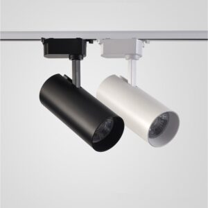 LED рефлектор за на шина 20W црн/бел