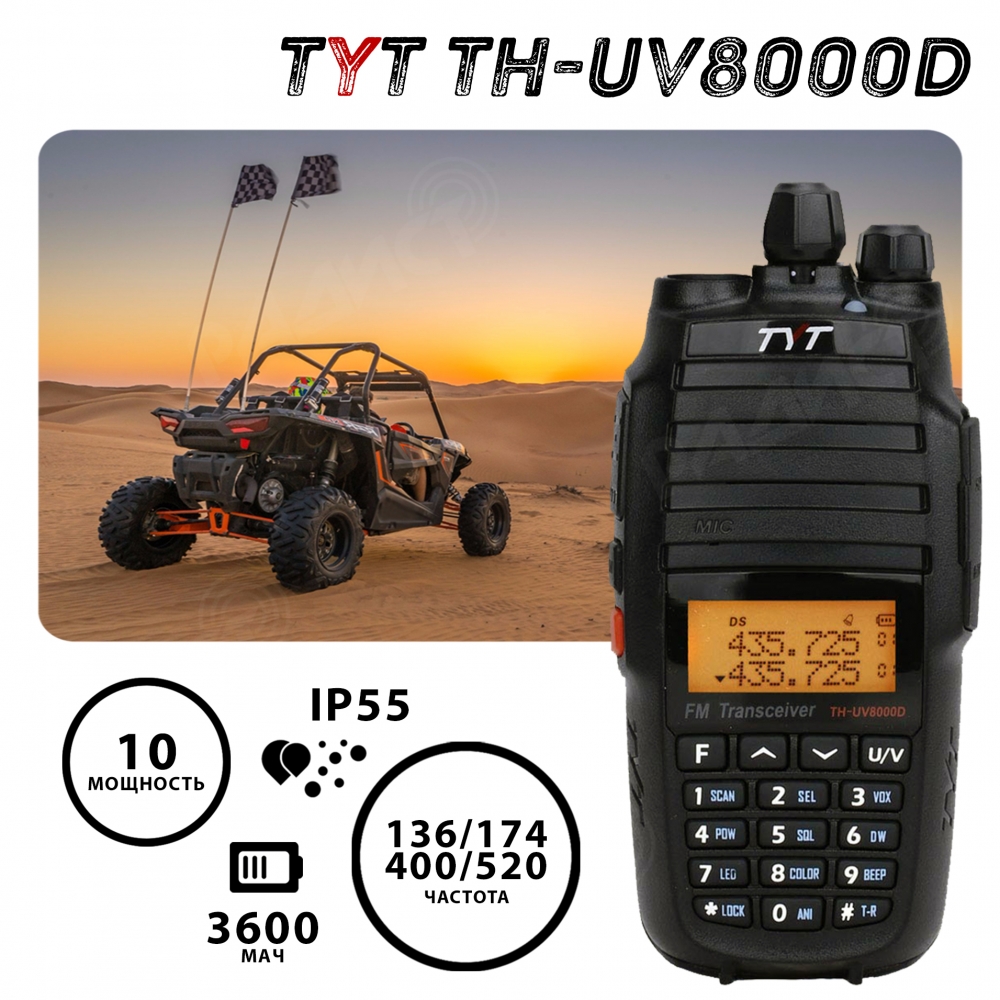 Радио станица TYT TH-UV8000D 10W - Image 10