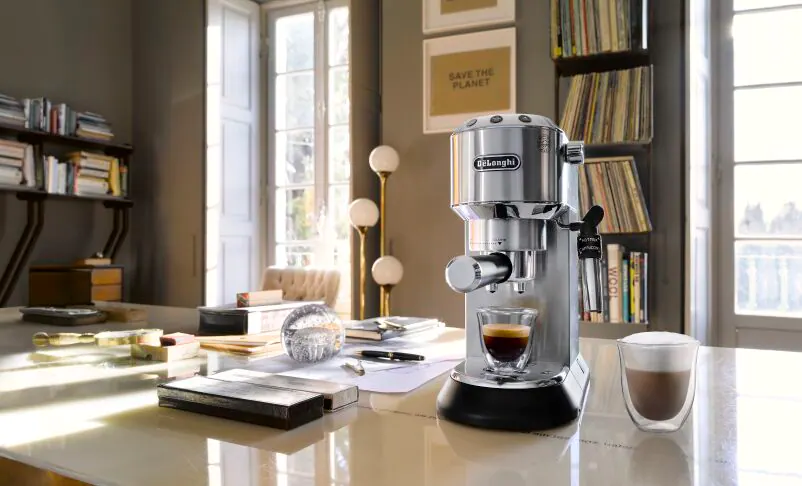 Луксузен апарат за еспресо кафе и капучино со ESE De Longhi EC 685.M - Image 4