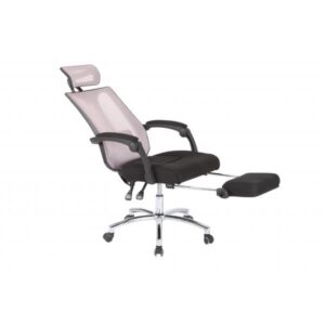 Канцелариски стол Office chair RELAX with footrest mesh ( BLACK ) 20460