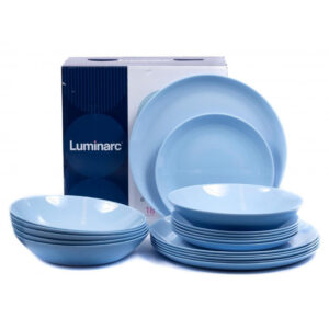Сет 18 чинии Luminarc Diwali Light Blue
