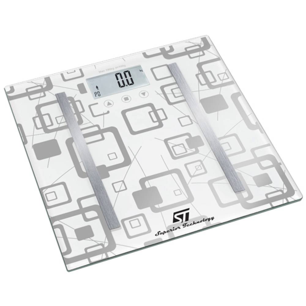 Дигитална телесна вага ST BS-E180 WHITE DESIGN
