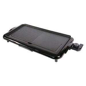 Електрична скара половина грил / половина рамна површина