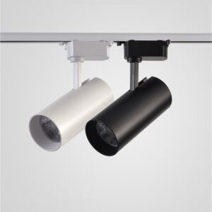 LED рефлектор за на шина 30W црн/бел