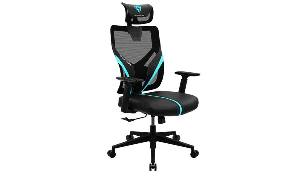 GAMING CHAIR ThunderX3 YAMA1 BLACK/CYAN, TEGC-3030001.C1 - 56227 - Image 2
