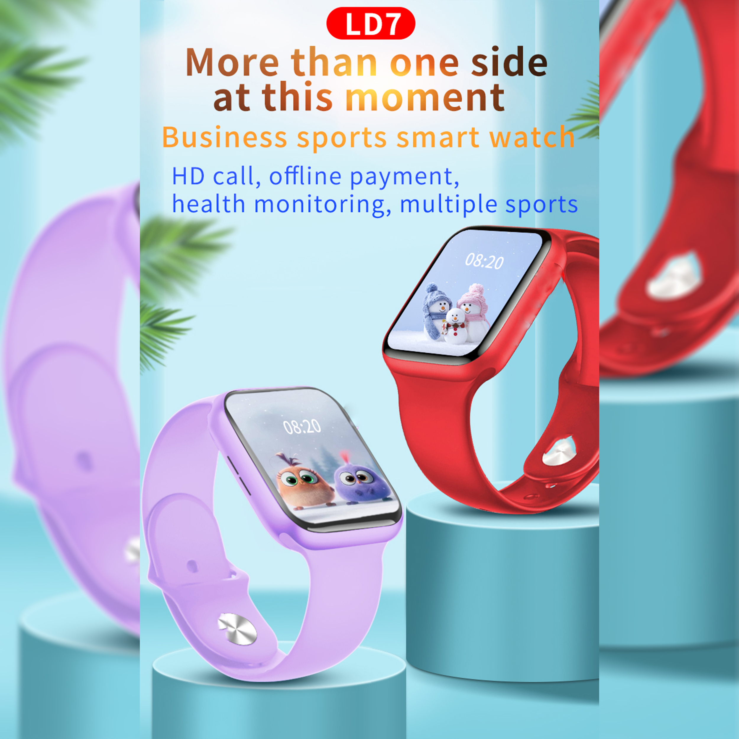 Smart Watch LD7 44mm Series 6 - Image 6