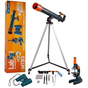 Сет Levenhuk LabZZ MTB3 Microscope & Telescope & Binoculars Kit 69698