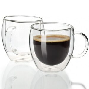 Чаша со дупло дно со рачка за espresso/macchiato