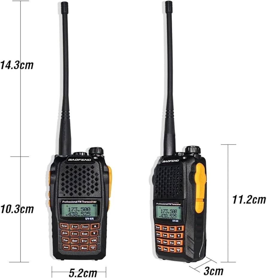 Радио станица токи-воки Baofeng UV-6R - Image 3