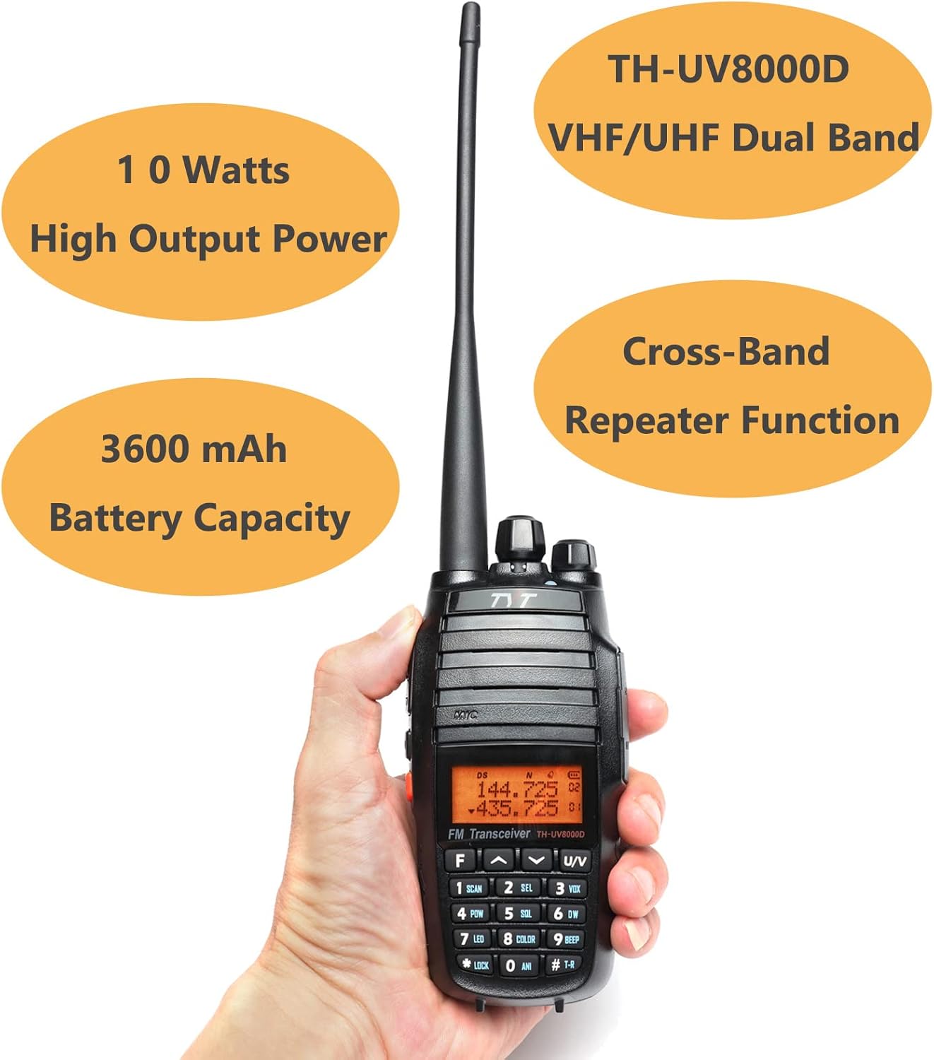 Радио станица TYT TH-UV8000D 10W - Image 5