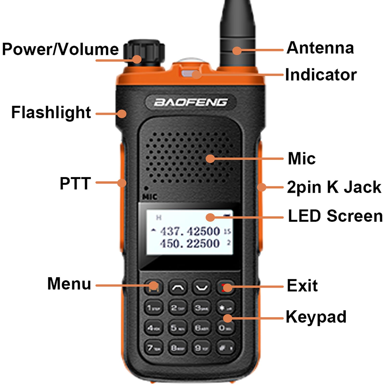 Радио станица токи-воки Baofeng UV-10R 10W - Image 3