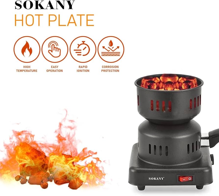 Електрично ѓезве Sokany Hot Plate SK-5103 - Image 3