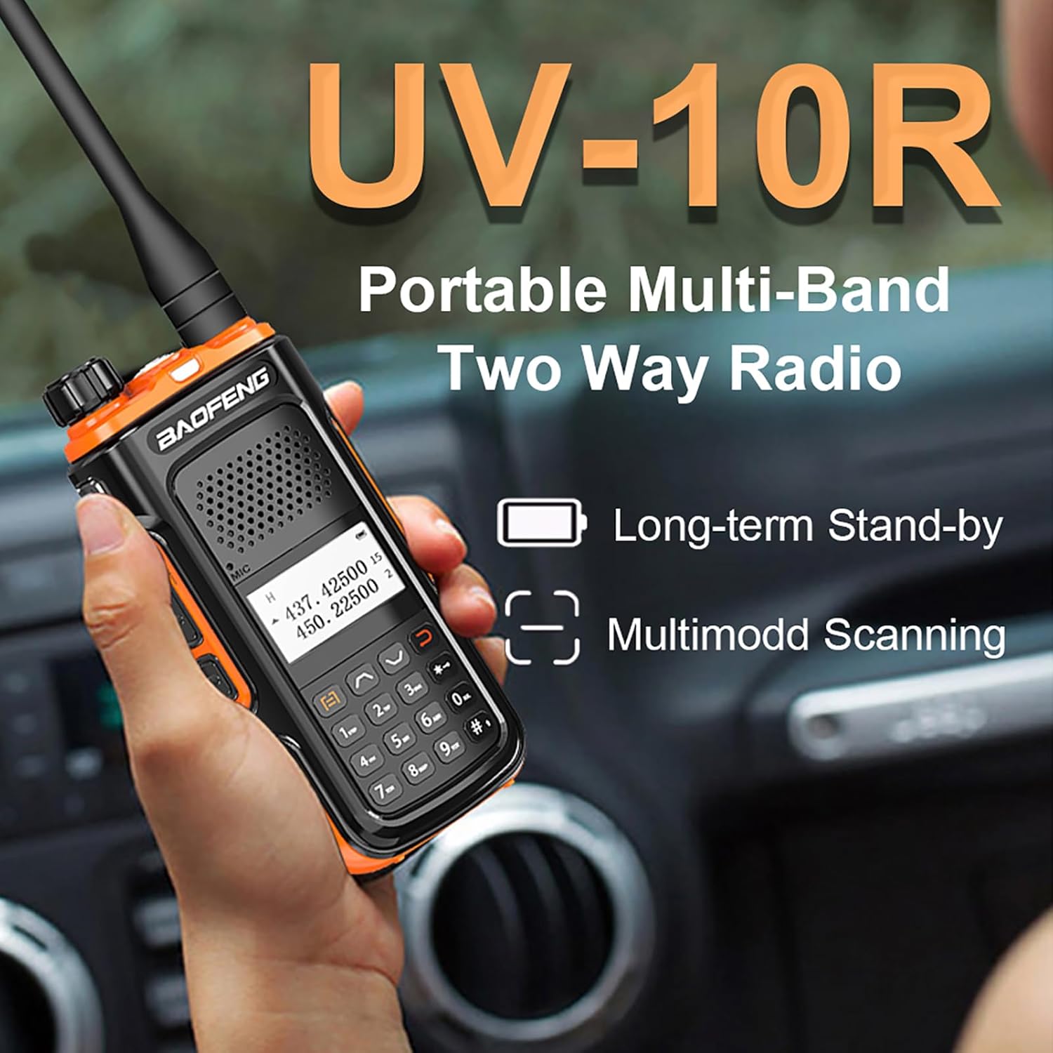 Радио станица токи-воки Baofeng UV-10R 10W - Image 7