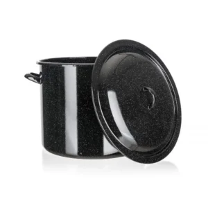 Емајлиран лонец со капак 15/20/30L