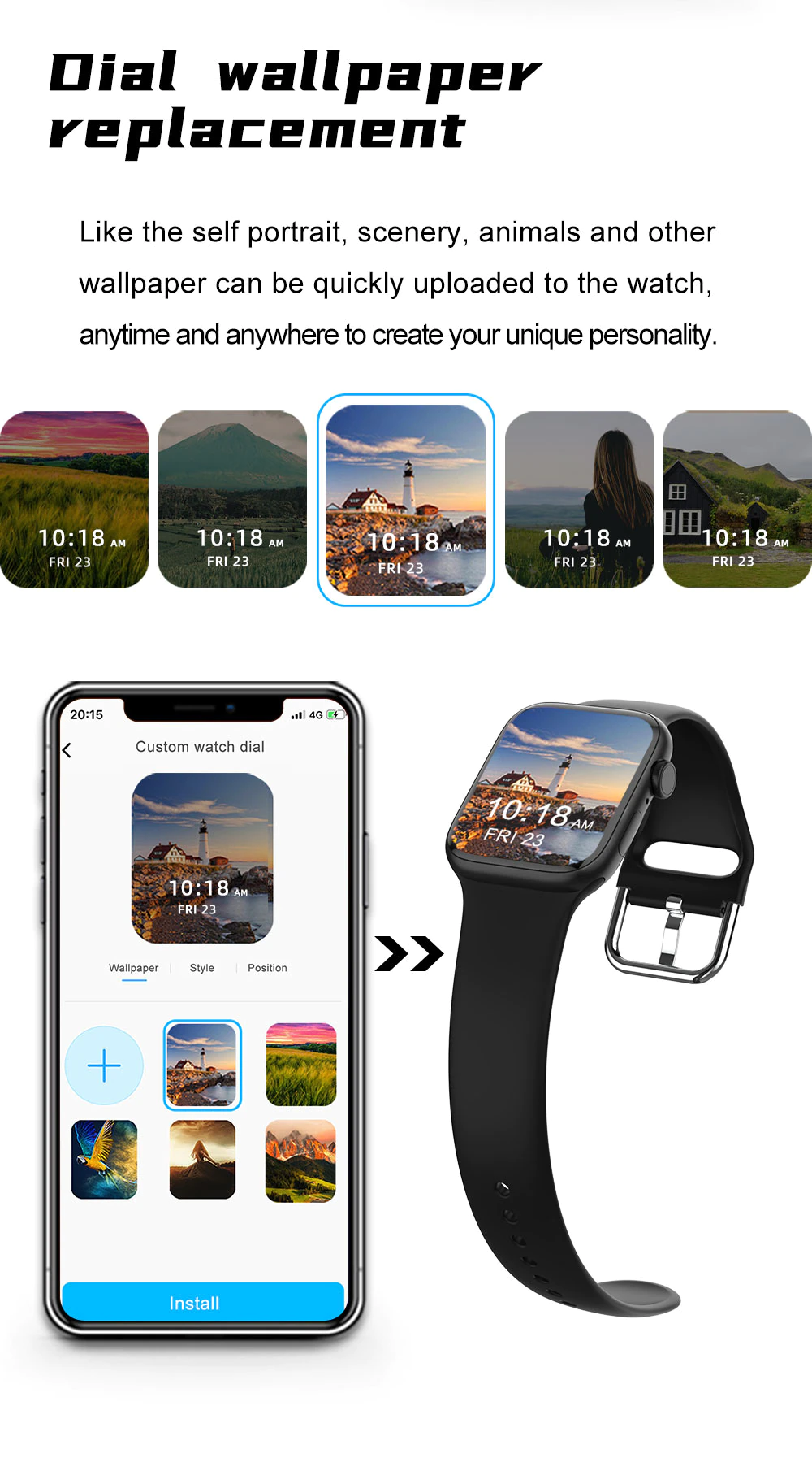 Smart Watch FK75 - Image 19