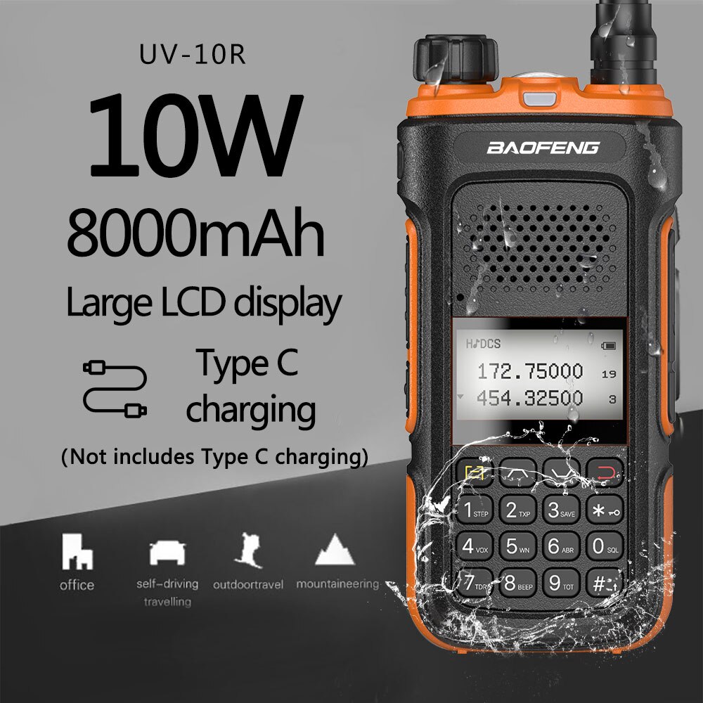 Радио станица токи-воки Baofeng UV-10R 10W - Image 12