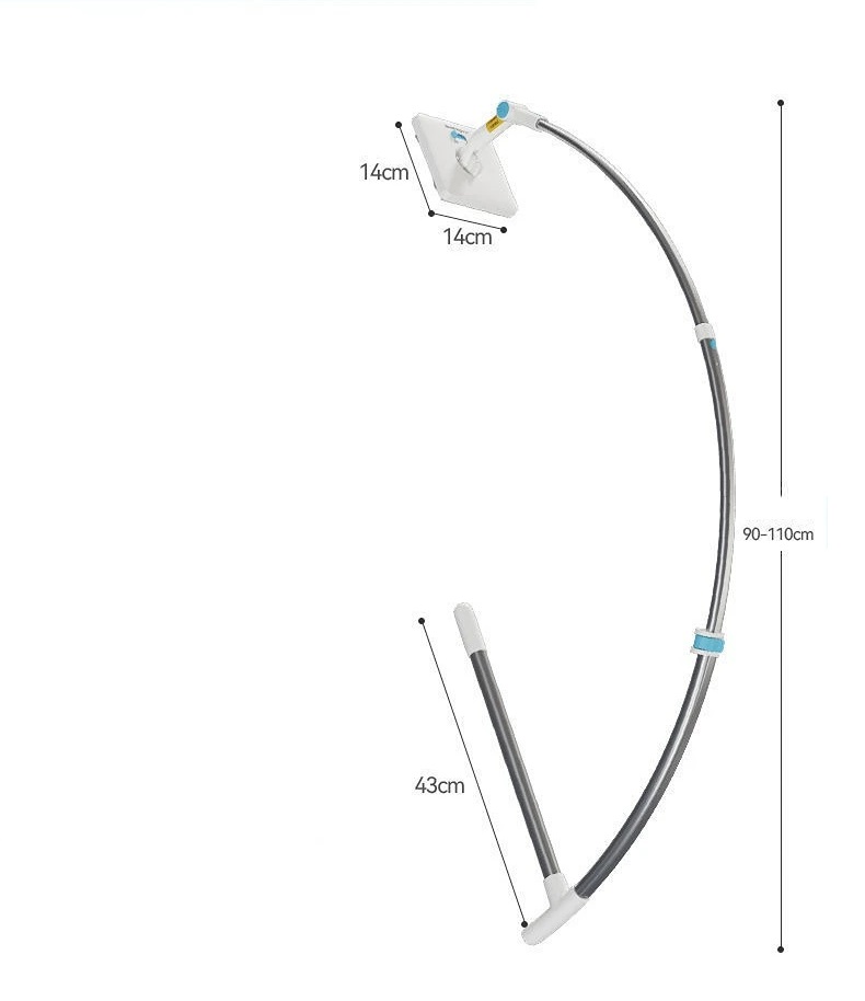 Лесна четка за чистење на прозорци со двострана долга рачка Bellhowell - Image 2
