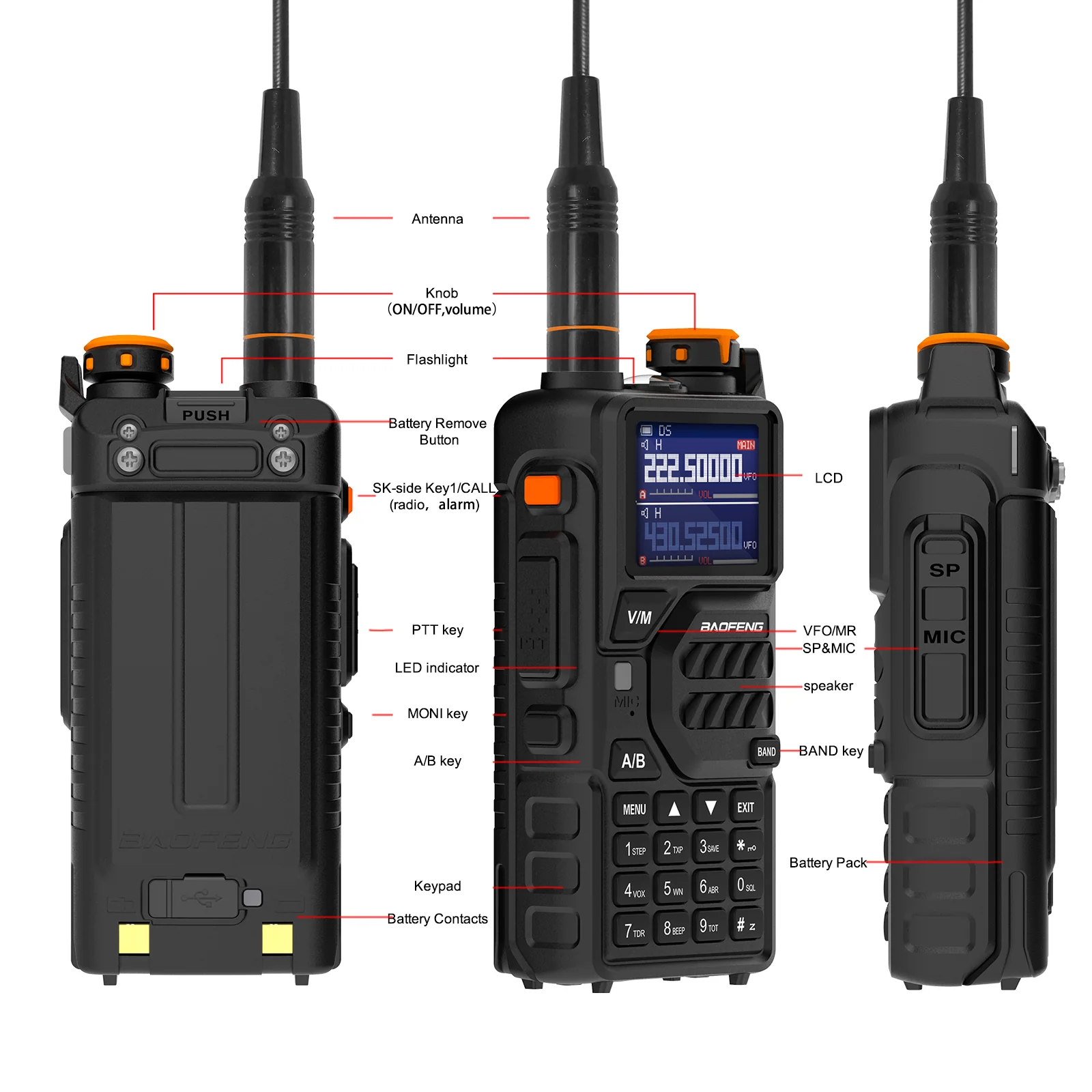 Радио станица токи-воки Baofeng K5PLUS - Image 19
