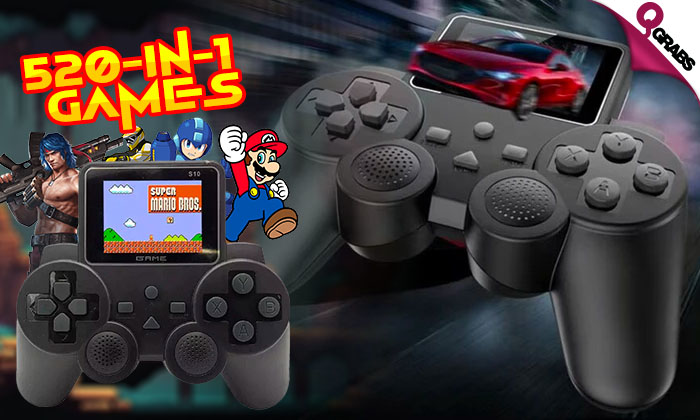 Преносна конзола со 520 игри S10 Gamepad - Image 14