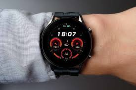 Xiaomi Mi IMILAB W12 Smartwatch Black - Image 3
