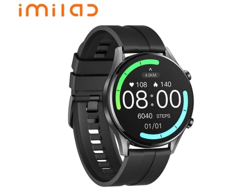 Xiaomi Mi IMILAB W12 Smartwatch Black - Image 8