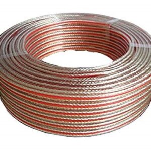 Кабел за звучници 2х1,5mm2 проѕирен (100 метри)