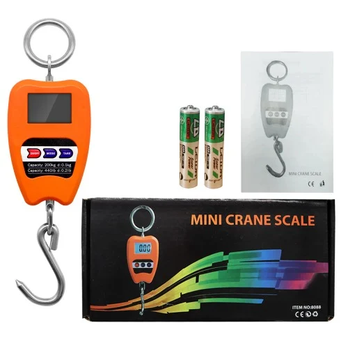 Мини дигитална вага до 200 кг - Image 7