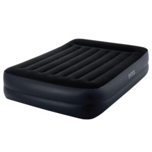 Душек со вградена електрична пумпа Pillow Rest Airbed Intex 152х203х42cm 64124