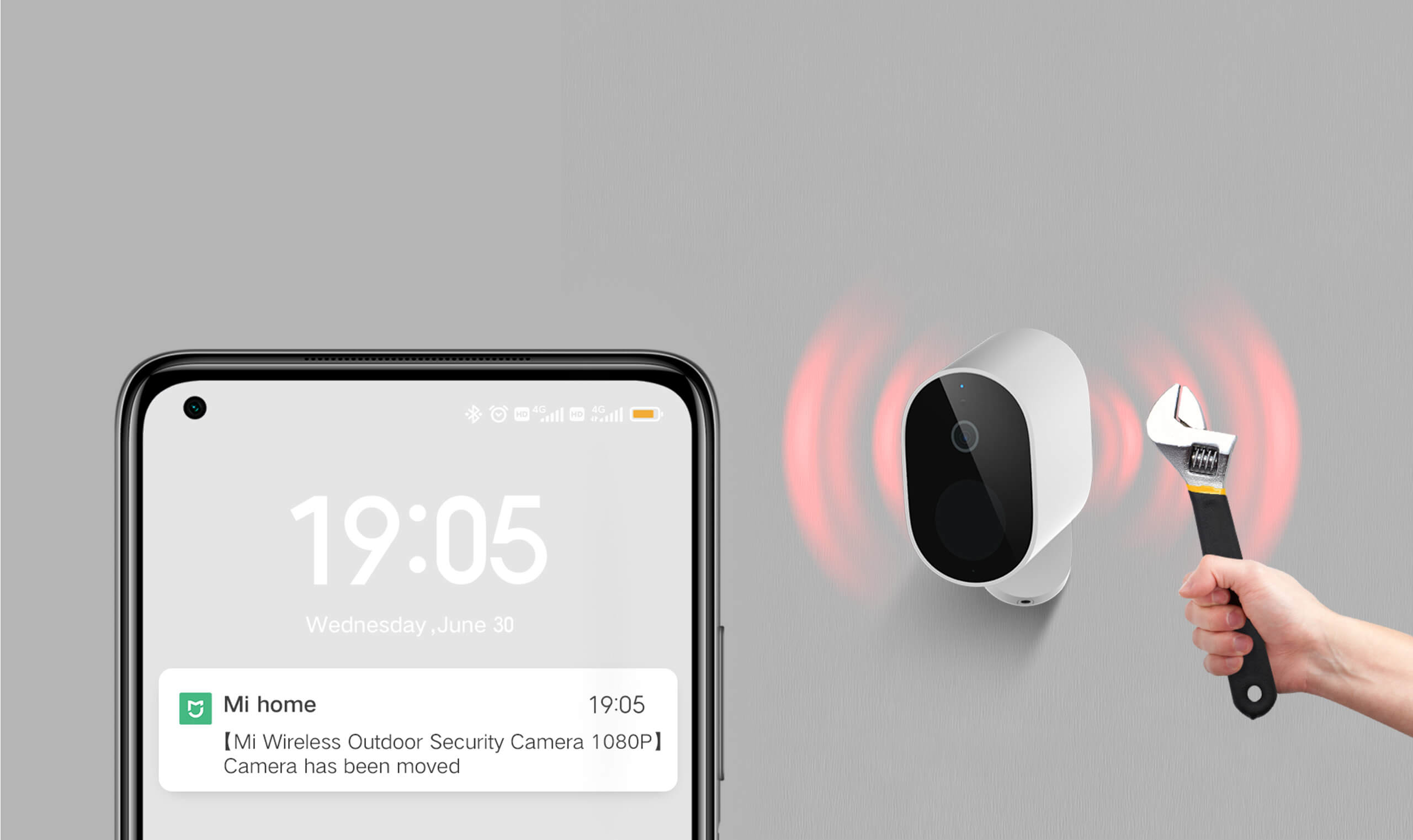 Xiaomi Mi Home Outdoor Security Camera + Wireless Receiver - Image 8