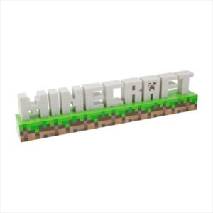 Light Lamp Game Figurine Paladone Minecraft Logo light PP8759MCF