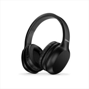 HEADPHONES WIRELESS LENOVO, Bluetooth w/microphone, Black HD-100 41114