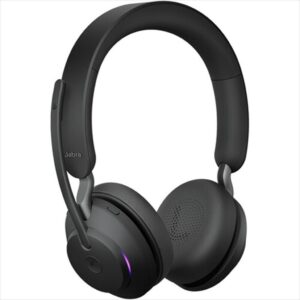 HEADPHONES JABRA EVOLVE2 65 WIRELESS MS + Link 380 USB-A, w/mic 26599-999-999 41158