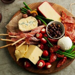 Даска за сервирање со ротирачко постоље 35cm