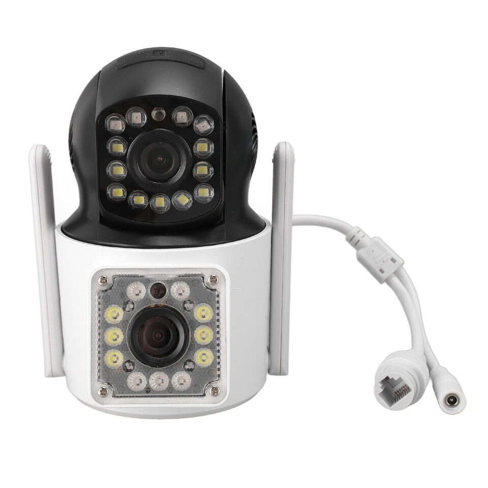 Dual Lens WiFi Wired Alarm Camera 4mpx+4mpx - Image 3