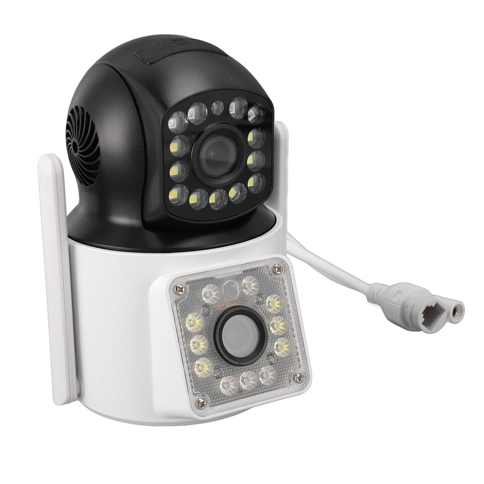 Dual Lens WiFi Wired Alarm Camera 4mpx+4mpx - Image 5