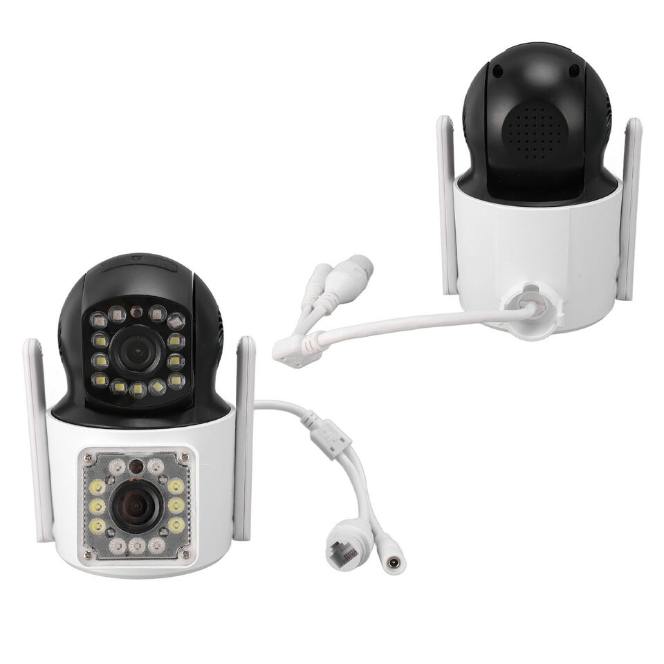 Dual Lens WiFi Wired Alarm Camera 4mpx+4mpx - Image 8