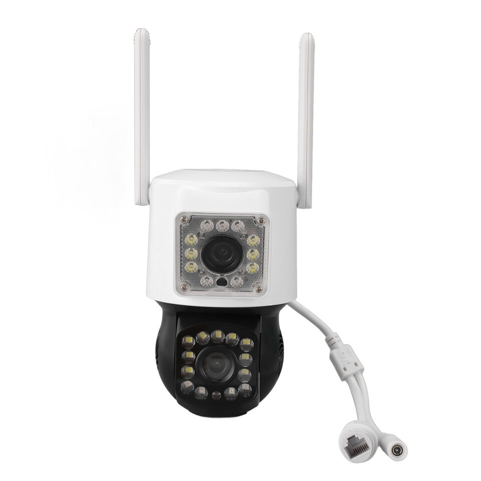 Dual Lens WiFi Wired Alarm Camera 4mpx+4mpx - Image 9