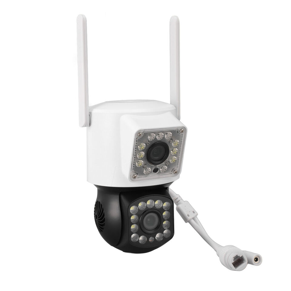 Dual Lens WiFi Wired Alarm Camera 4mpx+4mpx - Image 10