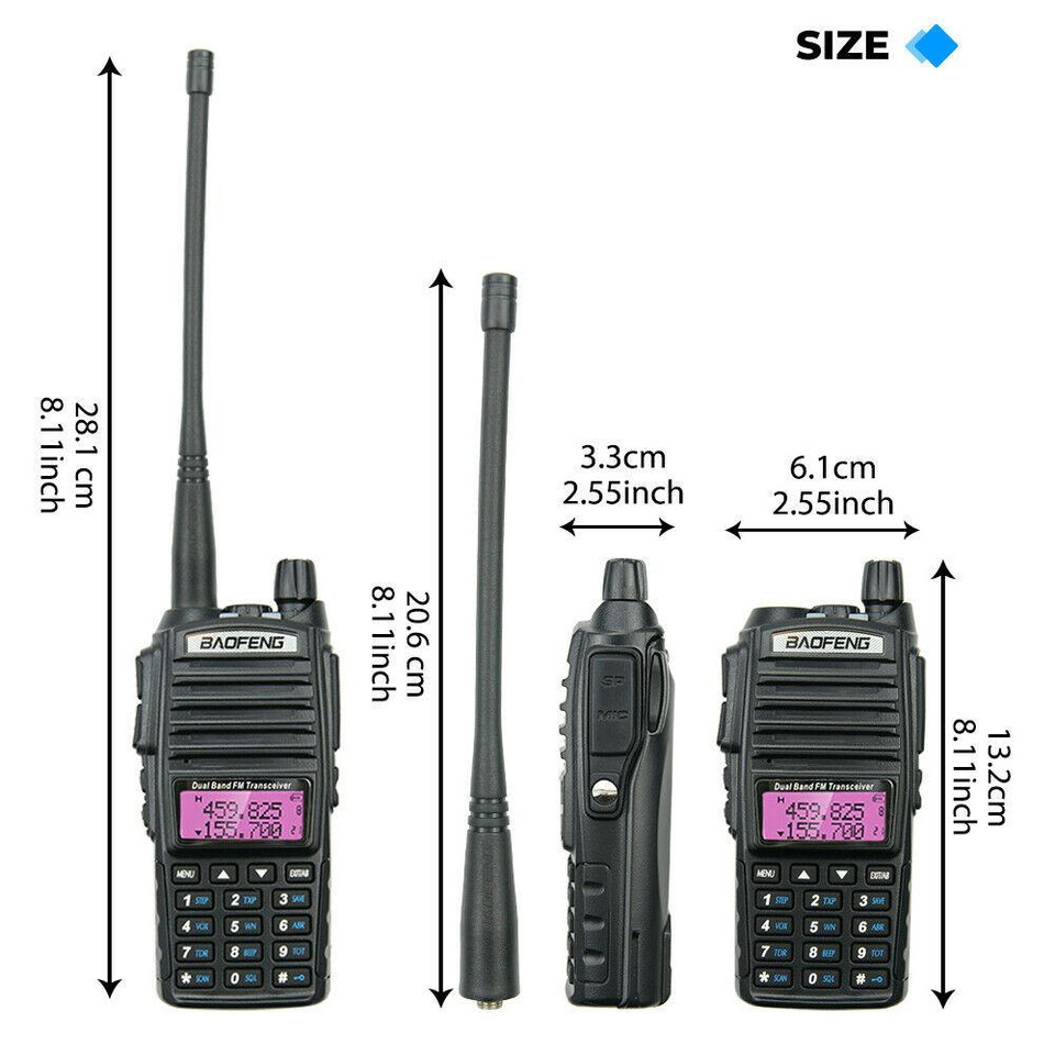 Радио станица токи-воки Baofeng UV-82 8W - Image 10